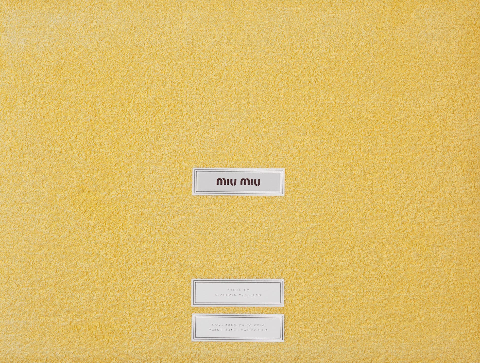 Catalog design for Miu Miu Spring Summer 2017. Designed at Giovianni Bianco.