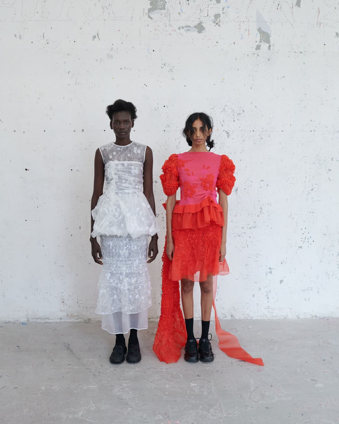 Photography by Lana Ohrimenko for Cecilie Bahnsen SS24. Concept and art direction by me for Moon International.