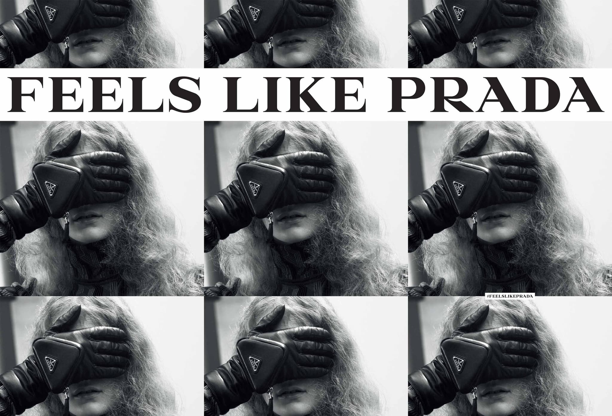 Campaign design for Prada Fall Winter 2021. Designed at Ferdinando Verderi.