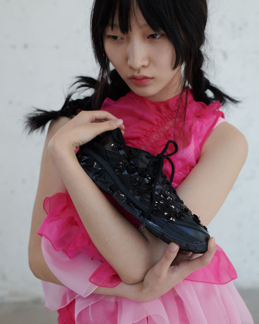 Photography by Lana Ohrimenko for Cecilie Bahnsen SS24. Concept and art direction by me for Moon International.