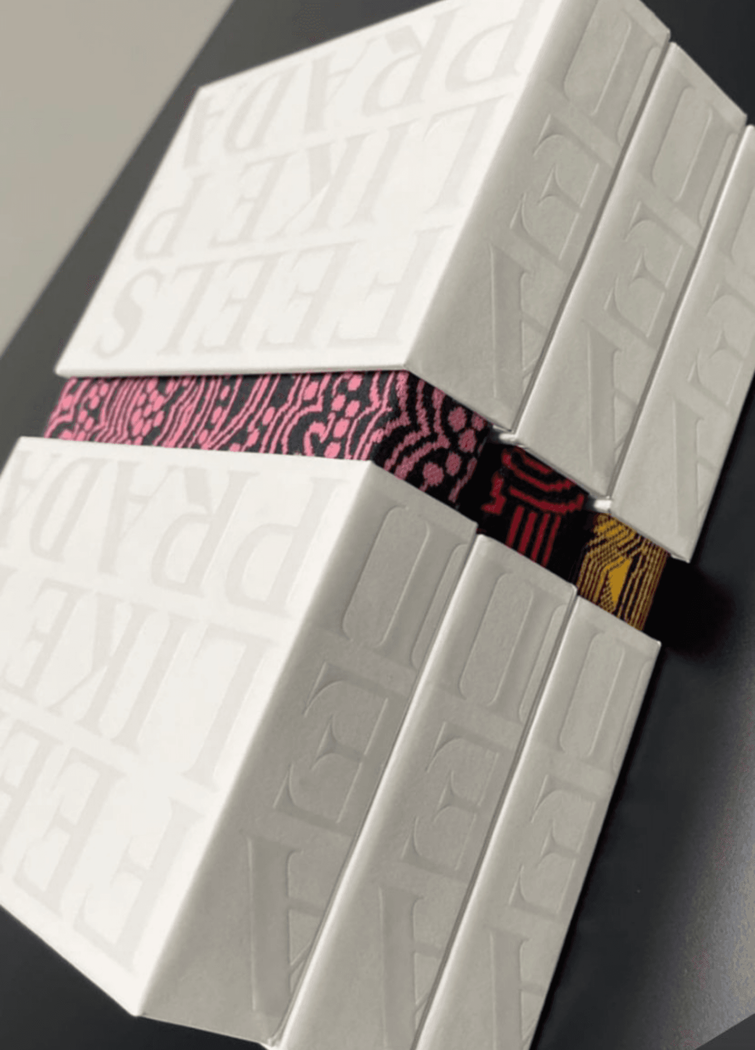 Book design for Prada Fall Winter 2021. Designed at Ferdinando Verderi.