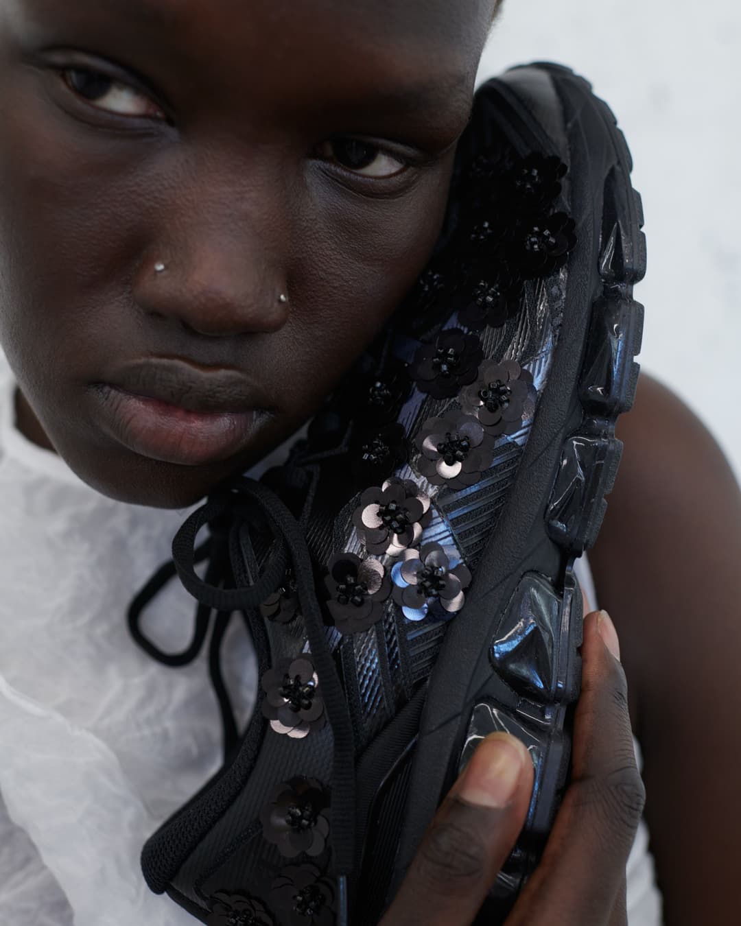 Photography by Lana Ohrimenko for Cecilie Bahnsen SS24. Concept and art direction by me for Moon International.